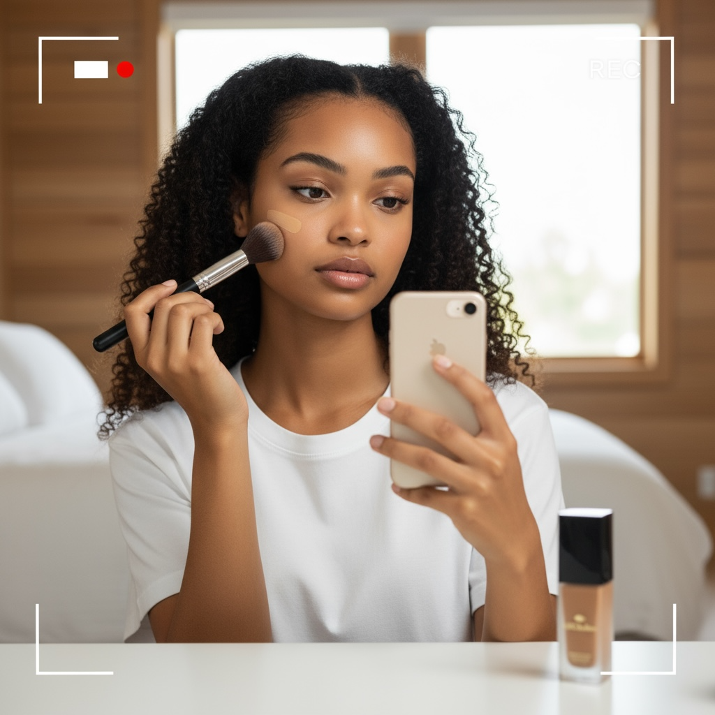 ABCbabes deep rich tan shade with neutral undertones with hydra matte finish liquid foundation