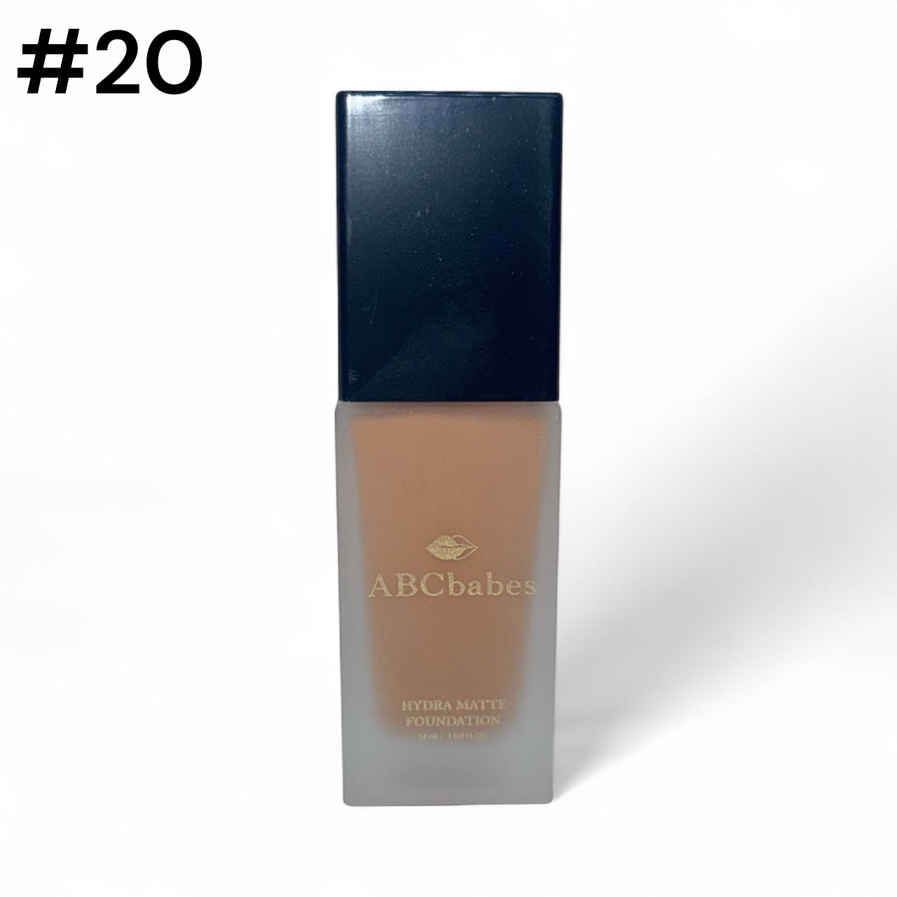 ABCbabes medium shade #20 warm golden undertones.